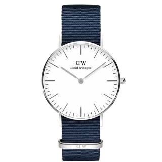 ΡΟΛΟΙ DANIEL WELLINGTON DW00500152 DANIEL WELLINGTON Bayswater Blue Fabric Strap + Sheffield Strap Gift Set 36mm