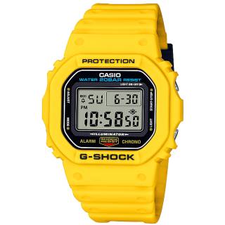 ΡΟΛΟΙ CASIO  DWE-5600R-9ER CASIO G-SHOCK Chronograph Yellow Resin Strap Gift Set