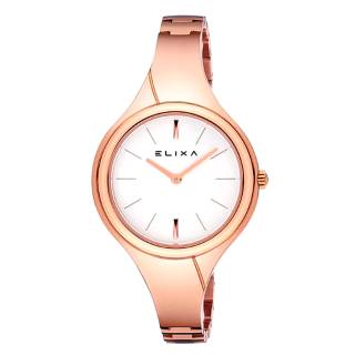 ΡΟΛΟΙ ELIXA  E112-L450 ELIXA Beauty Rose Gold Stainless Steel Bracelet