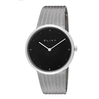 ΡΟΛΟΙ ELIXA  E122-L496 ELIXA Beauty Black Stainless Steel Bracelet