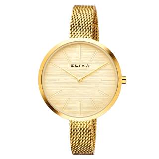 ΡΟΛΟΙ ELIXA  E127-L526 ELIXA Beauty Gold Stainless Steel Bracelet