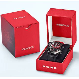 ΡΟΛΟΙ CASIO  ECB-2000NIS-1AER CASIO Edifice Solar Bluetooth Nismo Limited Edition Chronograph Black Rubber Strap