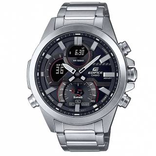 ΡΟΛΟΙ CASIO  ECB-30D-1AEF CASIO Edifice Smartwatch Silver Stainless Steel Bracelet