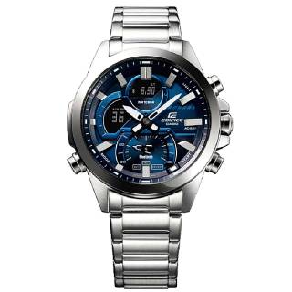 ΡΟΛΟΙ CASIO  ECB-30D-2AEF CASIO Edifice Smartwatch Silver Stainless Steel Bracelet