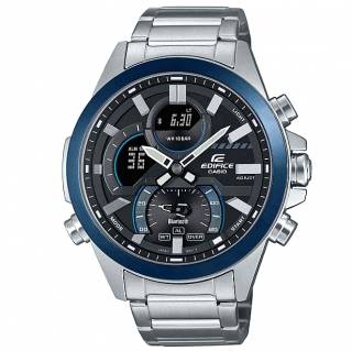 ΡΟΛΟΙ CASIO  ECB-30DB-1AEF CASIO Edifice Smartwatch Silver Stainless Steel Bracelet