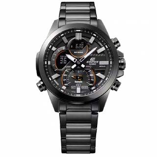 ΡΟΛΟΙ CASIO  ECB-30DC-1AEF CASIO Edifice Smartwatch Black Stainless Steel Bracelet