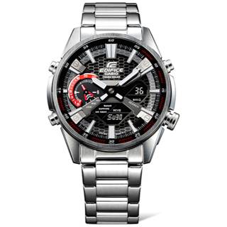 ΡΟΛΟΙ  CASIO ECB-S100D-1AEF CASIO Edifice Solar Bluetooth Chronograph Silver Stainless Steel Bracelet