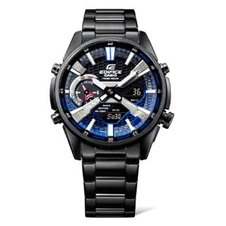 ΡΟΛΟΙ  CASIO ECB-S100DC-2AEF CASIO Edifice Solar Bluetooth Chronograph Black Stainless Steel Bracelet