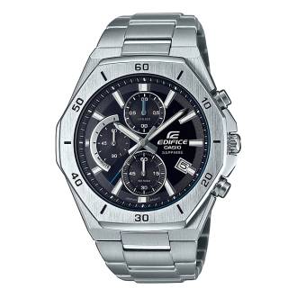 ΡΟΛΟΙ  CASIO   EFB-680D-1AVUEF CASIO Edifice Chronograph Silver Stainless Steel Bracelet