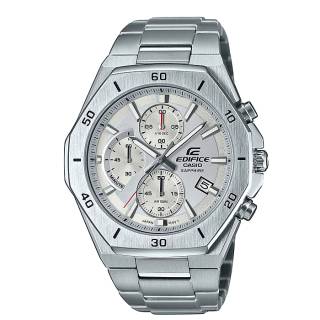 ΡΟΛΟΙ  CASIO   EFB-680D-7AVUEF CASIO Edifice Chronograph Silver Stainless Steel Bracelet