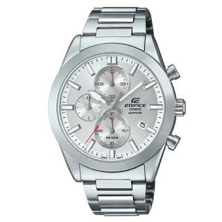 ΡΟΛΟΙ  CASIO  EFB-710D-7AVUEF CASIO Edifice Chronograph Silver Stainless Steel Bracelet