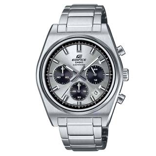 ΡΟΛΟΙ  CASIO   EFB-730D-7AVUEF CASIO Edifice Motorsports Chronograph Silver Stainless Steel Bracelet