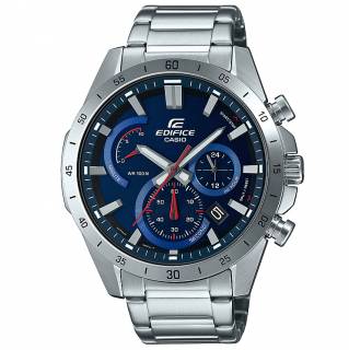 ΡΟΛΟΙ CASIO  EFR-573D-2AVUEF CASIO Edifice Chronograph Silver Stainless Steel Bracelet