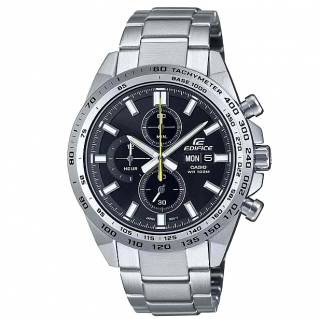 ΡΟΛΟΙ CASIO  EFR-574D-1AVUEF CASIO Edifice Chronograph Silver Stainless Steel Bracelet