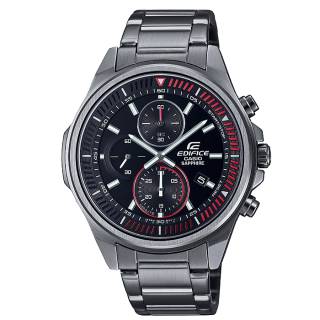 ΡΟΛΟΙ CASIO EFR-S572DC-1AVUEF CASIO Edifice Chronograph Grey Stainless Steel Bracelet