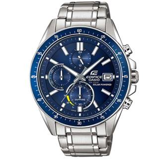 ΡΟΛΟΙ CASIO  EFS-S510D-2AVUEF CASIO Edifice Solar Chronograph Silver Stainless Steel Bracelet