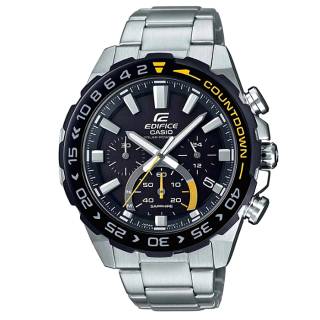 ΡΟΛΟΙ CASIO  EFS-S550DB-1AVUEF CASIO Edifice Solar Chronograph Silver Stainless Steel Bracelet