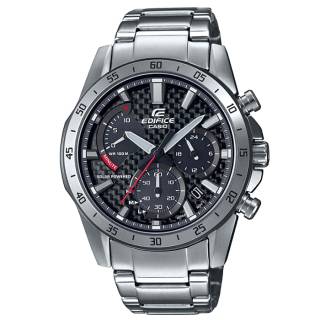 ΡΟΛΟΙ  CASIO EFS-S580D-1AVUEF CASIO Edifice Solar Chronograph Silver Stainless Steel Bracelet