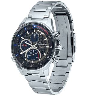 ΡΟΛΟΙ CASIO EFS-S590AT-1AER CASIO Edifice Solar Chronograph Silver Stainless Steel Bracelet Special Edition Scuderia AlphaTauri