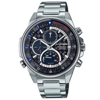 ΡΟΛΟΙ CASIO EFS-S590AT-1AER CASIO Edifice Solar Chronograph Silver Stainless Steel Bracelet Special Edition Scuderia AlphaTauri