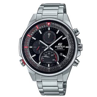 ΡΟΛΟΙ CASIO EFS-S590D-1AVUEF CASIO Edifice Solar Chronograph Silver Stainless Steel Bracelet