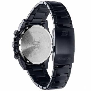 ΡΟΛΟΙ CASIO  EFS-S620DC-1AVUEF CASIO Edifice Solar Black Stainless Steel Bracelet