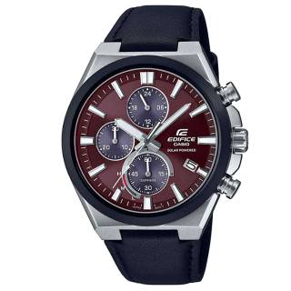 ΡΟΛΟΙ CASIO  EFS-S630BL-5AVUEF CASIO Edifice Solar Chronograph Blue Leather Strap