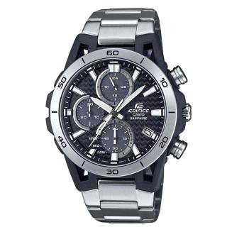 ΡΟΛΟΙ CASIO  EFS-S640D-1AVUEF CASIO Edifice Solar Chronograph Silver Stainless Steel Bracelet