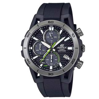 ΡΟΛΟΙ CASIO  EFS-S640PB-1AVUEF CASIO Edifice Solar Chronograph Black Plastic Strap