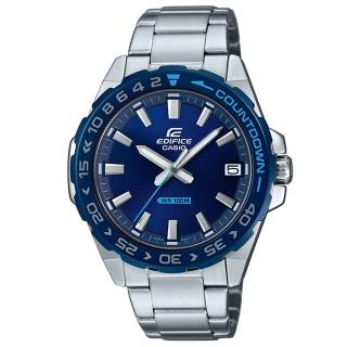 ΡΟΛΟΙ CASIO  EFV-120DB-2AVUEF CASIO Edifice Silver Stainless Steel Bracelet