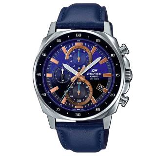 ΡΟΛΟΙ CASIO EFV-600L-2AVUEF CASIO Edifice Blue Leather Strap