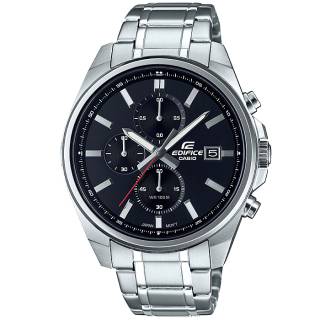 ΡΟΛΟΙ CASIO EFV-610D-1AVUEF CASIO Edifice Silver Stainless Steel Bracelet