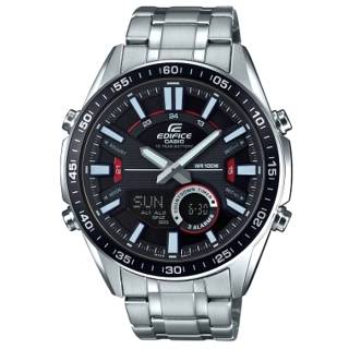 ΡΟΛΟΙ  CASIO  EFV-C100D-1AVEF  CASIO Edifice Chronograph Silver Stainless Steel Bracelet