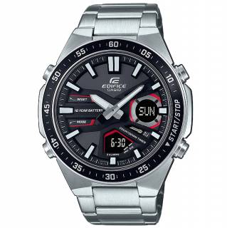 ΡΟΛΟΙ CASIO  EFV-C110D-1A4VEF CASIO Edifice Chronograph Silver Stainless Steel Bracelet