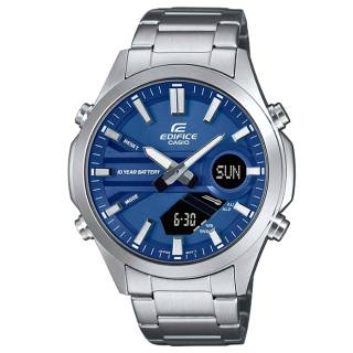 ΡΟΛΟΙ  CASIO   EFV-C120D-2AEF CASIO Edifice Silver Stainless Steel Bracelet