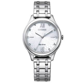 ΡΟΛΟΙ CITIZEN  EM0500-73A CITIZEN Eco-Drive Silver Stainless Steel Bracelet