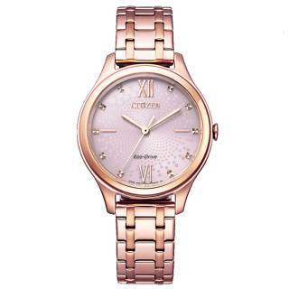 ΡΟΛΟΙ CITIZEN  EM0503-75X CITIZEN Eco-Drive Rose Gold Stainless Steel Bracelet