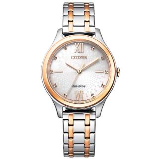 ΡΟΛΟΙ CITIZEN  EM0506-77A CITIZEN Eco-Drive Two Tone Stainless Steel Bracelet