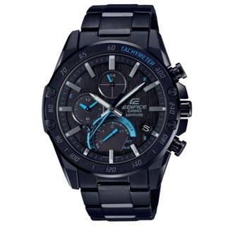 ΡΟΛΟΙ CASIO  EQB-1000XDC-1AER CASIO Edifice Solar Chronograph Black Stainless Steel  Bracelet