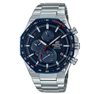 ΡΟΛΟΙ CASIO EQB-1100XDB-2AER CASIO Edifice Solar Smartwatch Silver Stainless Steel Bracelet