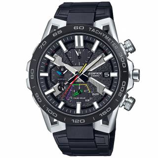 ΡΟΛΟΙ CASIO  EQB-2000DC-1AER CASIO Edifice Sospensione Solar Bluetooth  Black Stainless Steel Bracelet