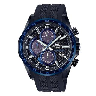 ΡΟΛΟΙ CASIO  EQS-900PB-1BVUEF CASIO Edifice Solar  Chronograph Blue Rubber Strap