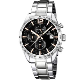 ΡΟΛΟΙ FESTINA F16759/6 FESTINA Chronograph Stainless Steel Bracelet