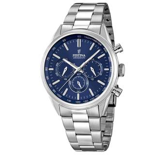 ΡΟΛΟΙ FESTINA   F16820/2 FESTINA Chrono Mens Stainless Steel Bracelet