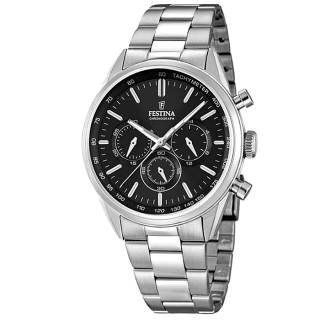 ΡΟΛΟΙ FESTINA   F16820/4 FESTINA Chrono Mens Stainless Steel Bracelet