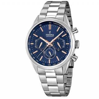 ΡΟΛΟΙ FESTINA  F16820/A  FESTINA Chronograph Silver Stainless Steel Bracelet