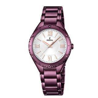 ΡΟΛΟΙ FESTINA F16924/1 FESTINA Purple Stainless Steel Bracelet