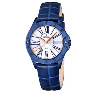 ΡΟΛΟΙ FESTINA F16931/1 FESTINA Blue Leather Bracelet