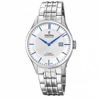 ΡΟΛΟΙ FESTINA  F20005/2 FESTINA Silver Stainless Steel Bracelet