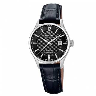 ΡΟΛΟΙ FESTINA  F20009/4 FESTINA Black Leather Strap